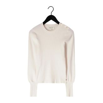 Fab By Fabienne Chapot Lillian Pullover 1009 - Dames - Ronde hals truien - Beige - M - Truien & Vesten