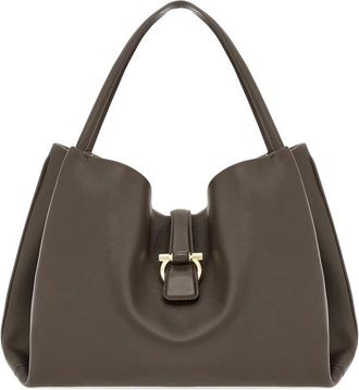 Ferragamo Leather Tote Bag