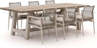 Bellagio la vita attrattiva Bellagio Pizzoli/Bresimo 260cm dining tuinset 7-delig stapelbaar