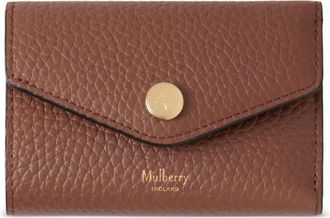 Mulberry logo-print wallet - Brown