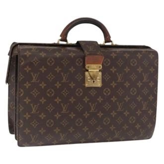 Louis Vuitton Pre-owned Handbags, female, Brown, Size: ONE SIZE Pre-owned Canvas Handbag