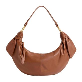 Coccinelle Shoulder Bag - Dames - Schoudertassen - Bruin - ONE Size - Leer - Tassen