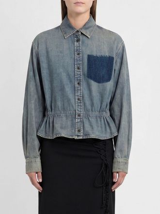 Alexander McQueen Shirt Woman color Blue