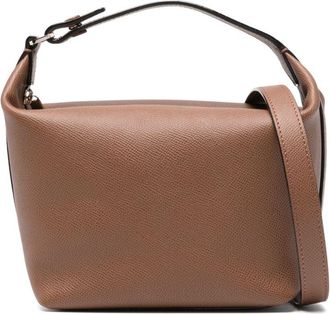 Valextra mini Mochi tote bag - women - Bos Taurus - OS - Brown
