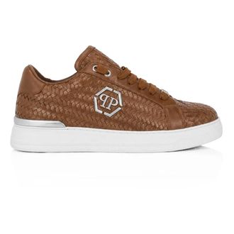 Philipp Plein Heren, Schoenen, Bruin, Maat: 43 EU Leer