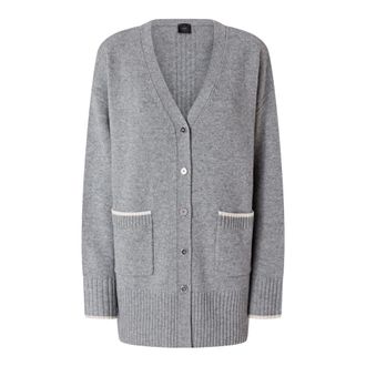 Pinko Pinko, Truien & Vesten, Dames, Grijs, M, Wol, Tasmania Cardigan