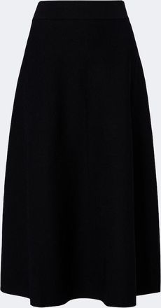 Max Mara Knitted A-line midi skirt