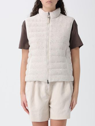 Brunello Cucinelli Gilet imbottito con paillettes Brunello Cucinelli