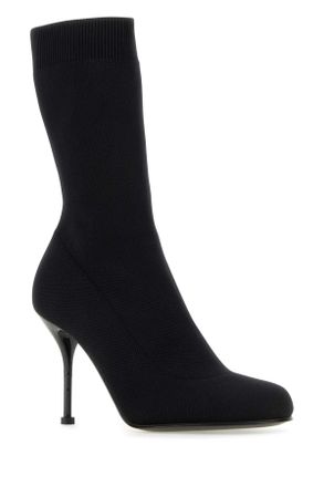 Alexander McQueen Stivali Ankle Boot - Black
