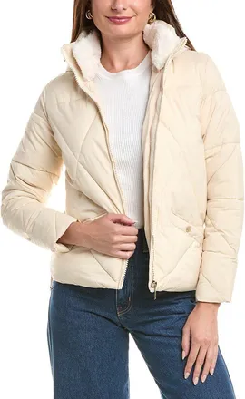 Nicole Miller Quilted Puffer Jacket