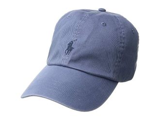 Polo Ralph Lauren Classic Chino Mens Cap Mens Caps Carson Blue/Adirondack Navy, Cotton