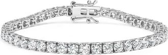 House of Brilliance 14K White Gold 2.00 Cttw Lab Grown Round Diamond Classic Tennis Bracelet at Nordstrom