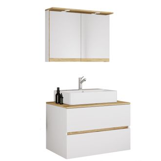 VCM Conjunto De Muebles De Ba&ntilde;o Con Lavabo Cosila-a 80 101x80x51 - Vcm