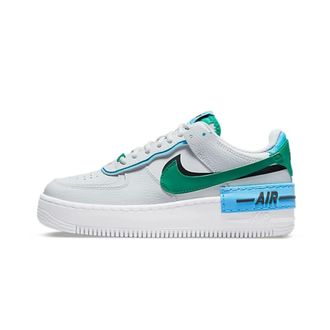 Nike Fitness, Dames, Wit, 35 1/2 EU, Leer, Air Force 1 Shadow