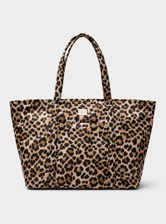 Loeffler Randall Womens Dina patterned XL tote bag With suitcase loop