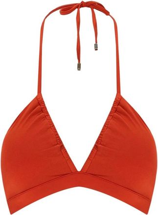 Max Mara Adriene Brick Bikini Top - Dames - Bikinis - Rood - XL - Badmode