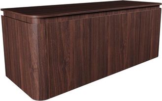 Royal Plaza Terra Badkamermeubelset - 120x46.2x46cm - topblad - 2 lades - kastanje (walnoot)
