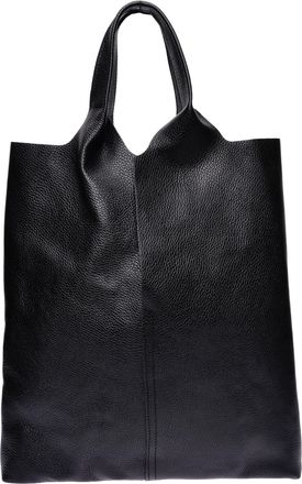 Anna Luchini Zwart Rundleer Tas