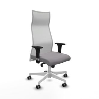 Piqueras y Crespo Sill&oacute;n De Oficina Piqueras Y Crespo B1c026g Gris
