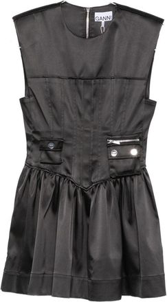 Ganni korset mini-jurk