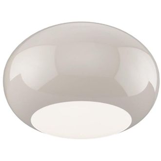 Top-Light Plafoniera vetro soffiato tortora top light casper 1218 pl55 to e27 led