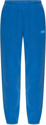 American Vintage Joggers Izubird con polsini elasticizzati - Blu