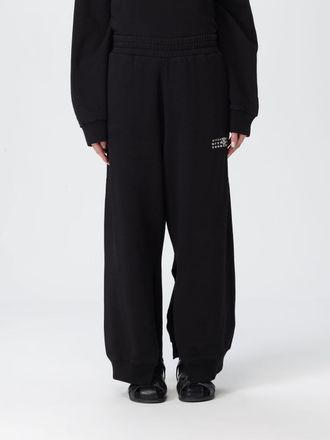 Maison Margiela Brede Pijpen Logo Joggingbroek