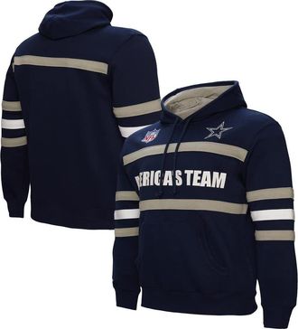 Mitchell & Ness Mens Mitchell & Ness Navy Dallas Cowboys Americas Team Head Coach Pullover Hoodie at Nordstrom, Size Xx-Large