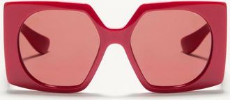 Valentino Rectangular Acetate Eyewear Wo