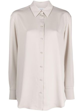 Calvin Klein Camicia con colletto a punta - Argento