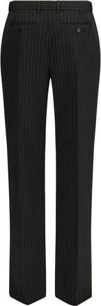 Alexander McQueen Womens Black Wool Oves Aries Dress Pants