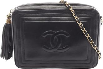 Chanel Borsa a tracolla CC 1986-1988 - Nero