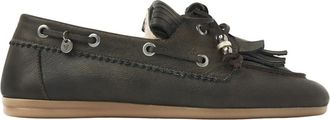 VIA VAI June Shelby Moccasins - Dames - Bootschoenen - Bruin - 36 EU - Leer - Schoenen
