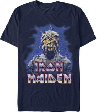 Iron Maiden Mens Iron Maiden Unchained Artwork T Shirt in Navy Blue at Nordstrom, Size Xxx-Large