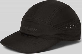 Review Basecap mit Label-Print in Black, Gr&ouml;&szlig;e 1