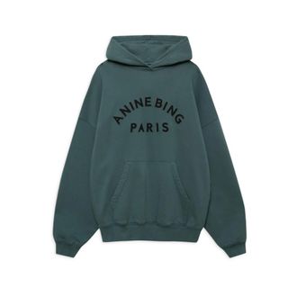 Anine Bing Mujer, Sudaderas, Verde, Talla: M