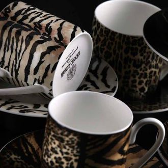 Roberto Cavalli Coffee Cup & Saucer with Luxury Box in Africa Darak And Gabon at Nordstrom