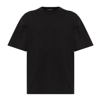 Dolce & Gabbana Heren, Tops, Zwart, Maat: XS Katoen