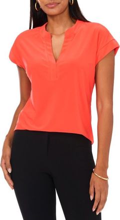 Chaus Jersey Top in Tiger Lilly at Nordstrom, Size Medium