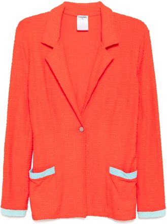 Chanel Giacca monopetto 1990-2000 - Arancione