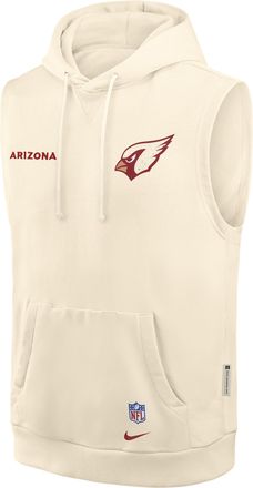 Nike Arizona Cardinals Rivalries Collection Sideline Nike Mens Dri-FIT NFL Sleeveless Pullover Hoodie in Brown | 03B415A9C-UJM
