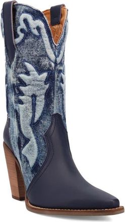 Dingo Tipsy Cowboy Boot in Blue at Nordstrom, Size 7.5