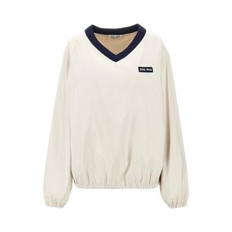 Miu Miu Tec pong&eacute; sweatshirt Woman 40