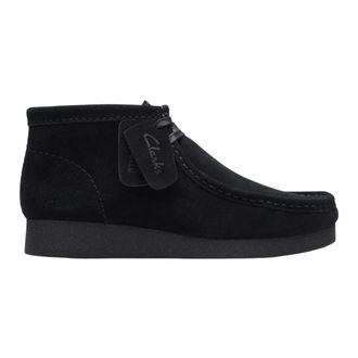 Clarks Wallabee Evo BT Enkellaarzen - Dames - Schoenen - Zwart - Maat: 37 EU