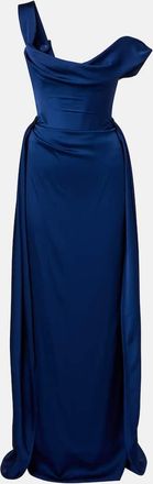 Vivienne Westwood Nova Grace draped asymmetric gown
