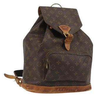 Louis Vuitton Zaino Pre-owned - - Pre-owned - Donna - Marrone - ONE SIZE