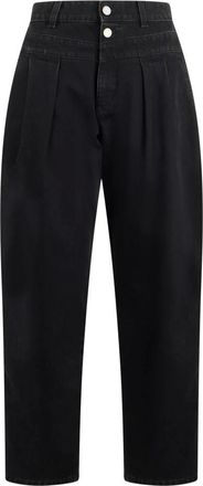 Alberta Ferretti Mujer, Vaqueros, Negro, Talla: S