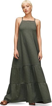 UGG Clarinda Dress Womens Dress Green Grey : XS, Cotton/Polyester/Spandex