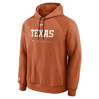 Nike Texas Courtside Basketball Practice Nike Mens Dri-FIT Pullover Hoodie in Orange | 04EJ0B28KDT-RZL