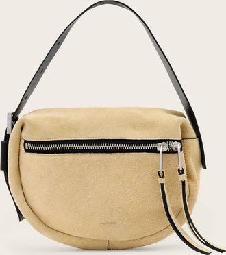 AllSaints Leather Noemie Mini Suede Shoulder Bag, Size: One Size